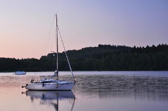 Lipno za úsvitu