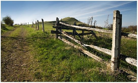 Číčov  (476 m ) od obce Hořenec.