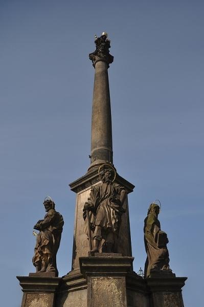 Mariánský sloup v Chlumci nad Cidlinou