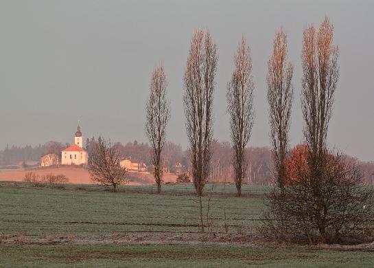 Ráno u Nalžovských Hor