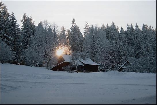 Chaloupka se zlatou hvězdou