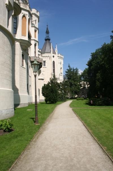 Zámecký park na Hluboké