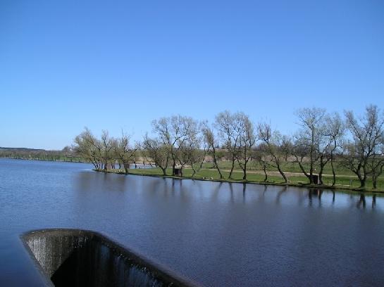 Pilská nádrž - hráz