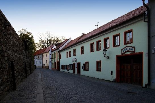 Linecká ulice v Českém Krumlově