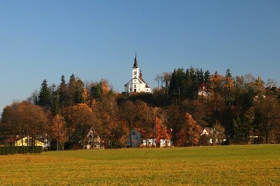 kostel v Borové