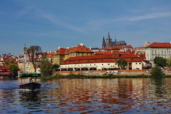 Praha panorama Hradčan