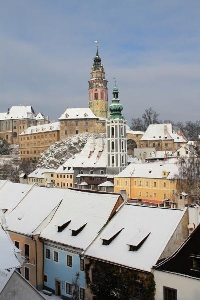 Zasněžený Krumlov