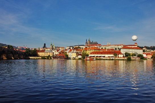 Praha panorama Hradčan