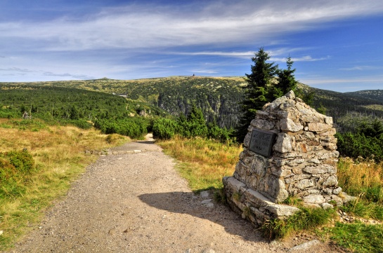 Krkonoše - Hančův pomník