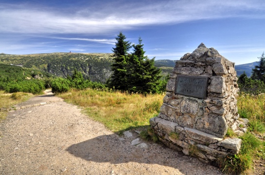 Krkonoše - Hančův pomník