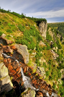 Krkonoše - Pančavský vodopád