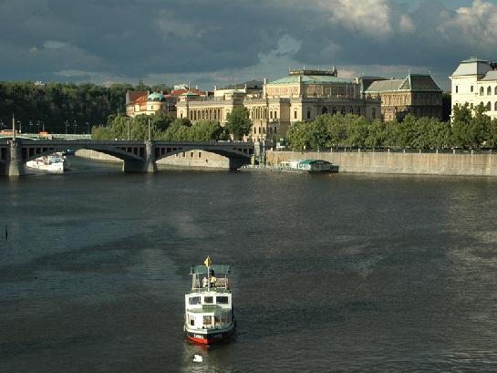 Praha, Vltava a Rudolfinum