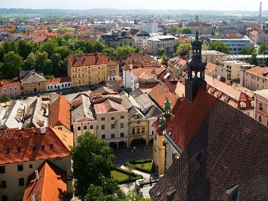 Budějovice z Černé věže 2