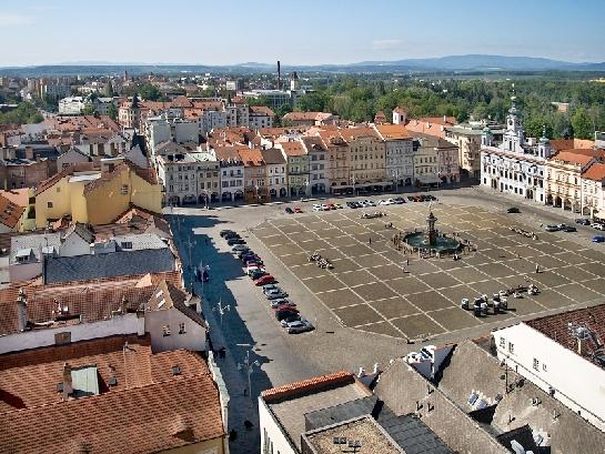 Budějovice z Černé věže