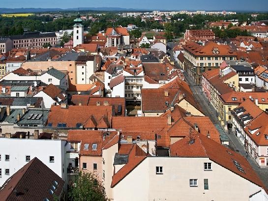 Budějovice z Černé věže 7