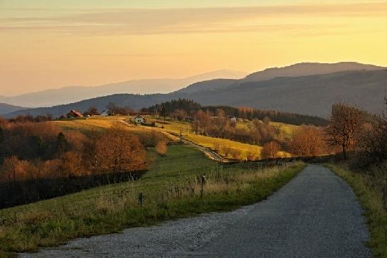 Podvečer na Žítkové