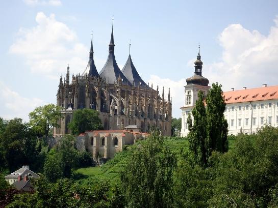 Kutná Hora kostel sv. Barbora