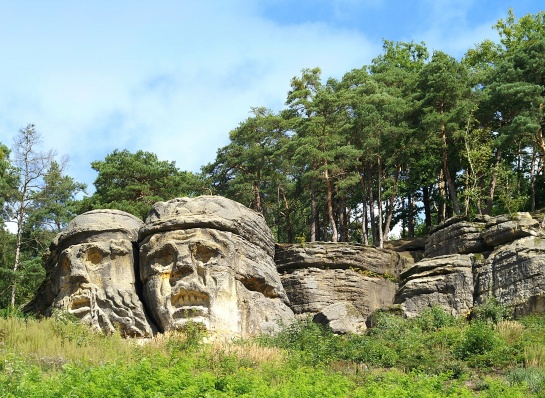 Kokořínsko - Čertovy hlavy a jeskyně Klácelka