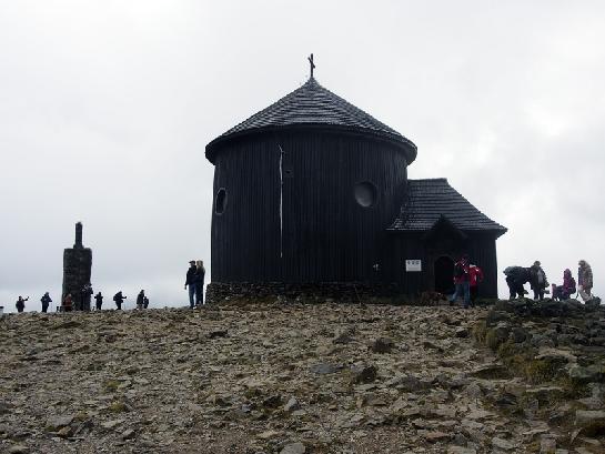 Rotunda na Sněžce.