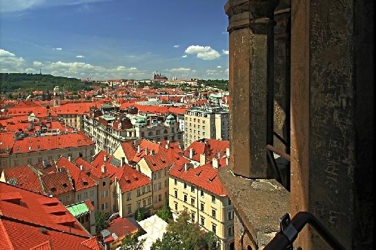 Hradčany z věže