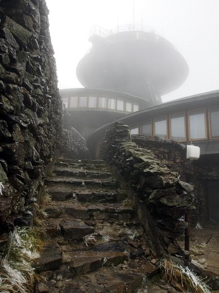 Sněžka Meteorologická observatoř.