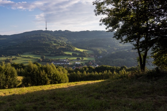 Zubrnice a Buková hora po ránu