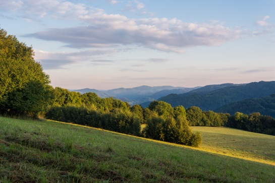 Krajina u Zubrnice časně z rána