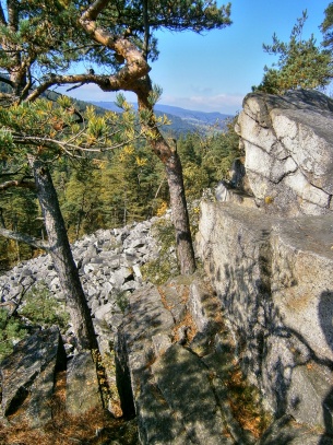 Čertova stěna a Čertovy proudy