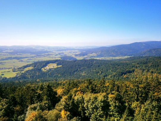  Moldaublick a Alpenblick