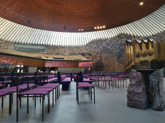 Skalní kostel Temppeliaukio 