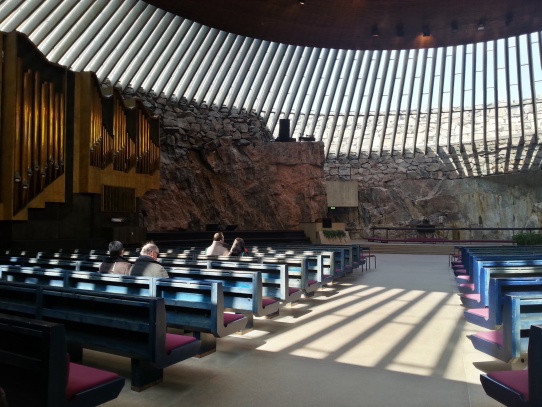 Skalní kostel Temppeliaukio 