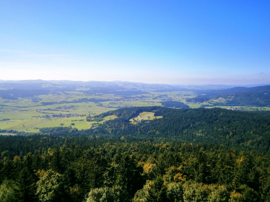  Moldaublick a Alpenblick