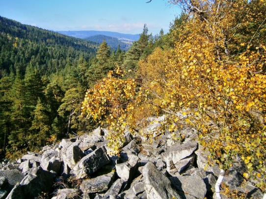 Čertova stěna a Čertovy proudy