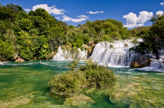 Vodopády Krka - Skradinski buk