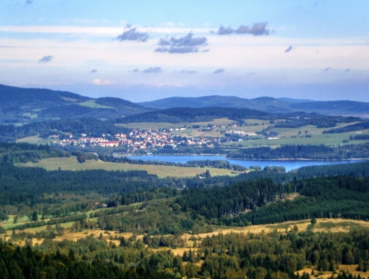  Moldaublick a Alpenblick