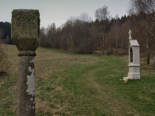 Křížová cesta nad Vyšším Brodem