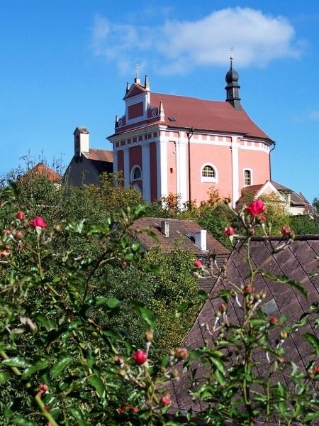 Tetín - Kostel sv. Ludmily