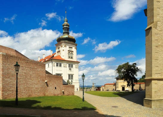 Kutná Hora, u chrámu sv. Barbory