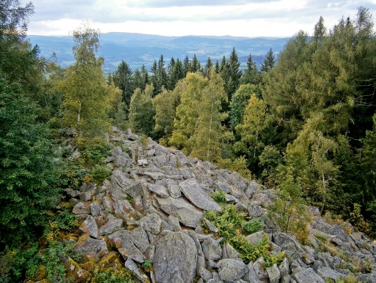 Rozhledna na Mařském vrchu u Vimperka