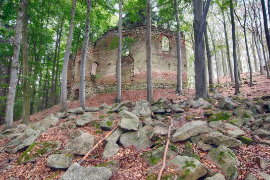 Zřícenina kaple svaté Máří Magdaleny