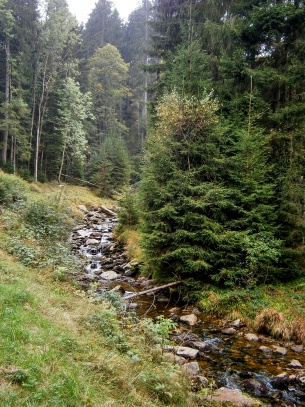 Velký Ostrý „Grosser Osser“ a Malý Ostrý  „Kleiner Osser“ 