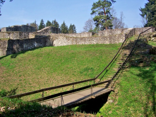 Zřícenina hradu Kozí Hrádek