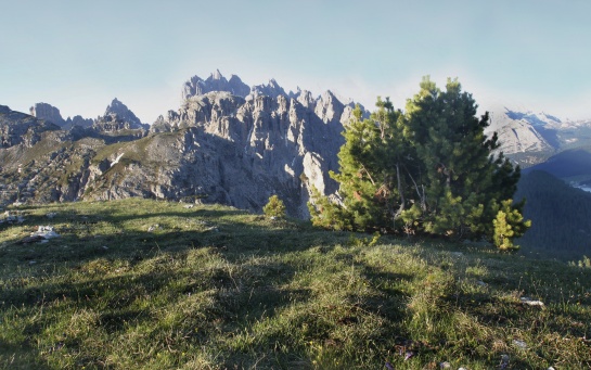 Itálie  -  Dolomity -  Národní park Tre Cime