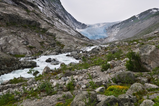 NORSKO - ledovec v NP Jostedalsbreen