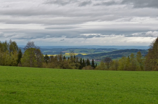 Šumava , pod Kašperským hradem 