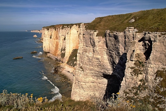 útesy u Etretat