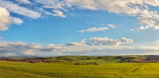 Panorama u Žeravic