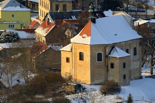 Zřícenina hradu Ostrý u Milešova