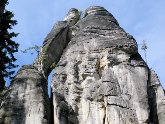 Adršpašské skály Milenci