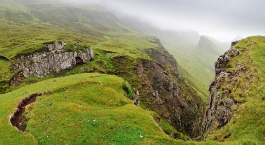 SKOTSKO - hory QUIRAING na ostrově SKY